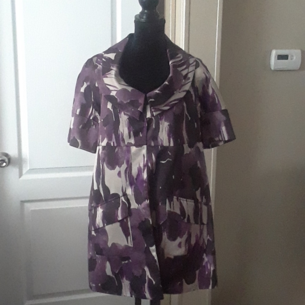 𝅺simply Vera Vera Wang Long Jacket Size S